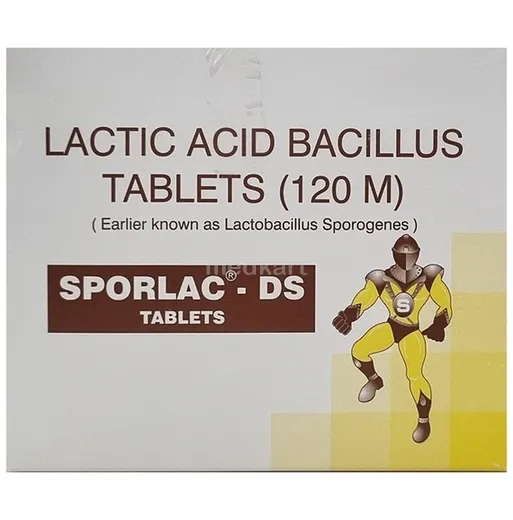sporlac ds tablet 20's